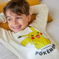 Pyjama 2-delig fleece voor jongens met Pokémon-print