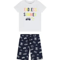 Pyjama 2-delig in jersey met fantasieprint voor jongen