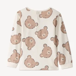 Pyjama 2-delig met berenprint voor baby, met verschillende afwerkingen volgens leeftijd