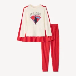 Pyjama 2-delig Superman Warner met cape jongens