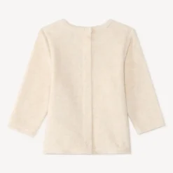Pyjama 2-delig voor meisjes met borduursel van een teddybeer