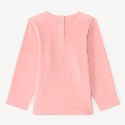 Pyjama-ensemble van 2 delen voor meisjes van velours met fantasieprint