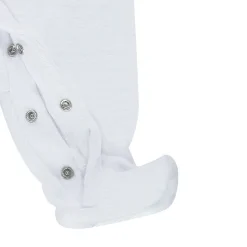 Pyjama Feather in fluweel met borduursels