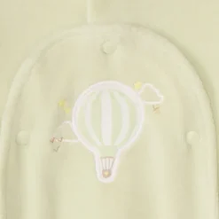 Pyjama fluweel met patch montgolfière voor premature baby