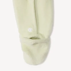 Pyjama fluweel met patch montgolfière voor premature baby