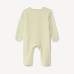 Pyjama fluweel met patch montgolfière voor premature baby
