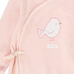 Pyjama in fluweel fantasie patch vogel meisjes