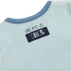 Pyjama in fluweel Mes Amis les Dinos voor baby jongen
