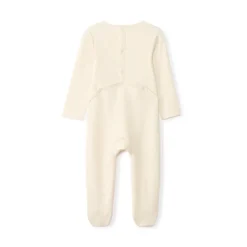 Pyjama in fluweel met fantasie dinosaurus voor babyjongens met verschillende openingen volgens leeftijd