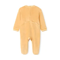 Pyjama in fluweel met patchboom in 3D-lusjes effect voor baby