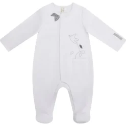Pyjama interlock met vogelpatroon voor meisjes