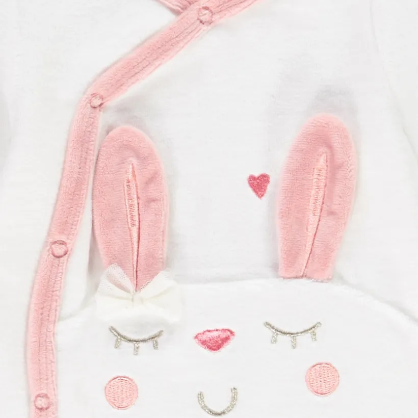 Pyjama Little Princess van fluweel voor baby