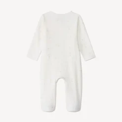 Pyjama met ritssluiting en 2-in-1 print voor baby