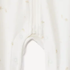 Pyjama met ritssluiting en 2-in-1 print voor baby