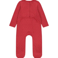 Pyjama met stippen voor baby met verschillende openingen volgens leeftijd