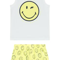 Pyjama 2 pièces débardeur + short SmileyWorld garçon
