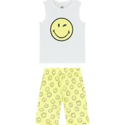 Pyjama 2 pièces débardeur + short SmileyWorld garçon