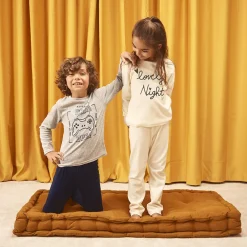 Pyjama 2 pièces en velours print fantaisie garçon