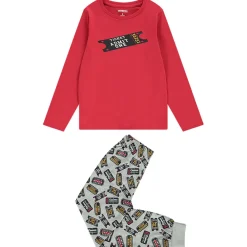 Pyjama 2 pièces manches longues print garçon