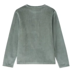 Pyjama set 2-delig in fluweel met fantasieprint jongens