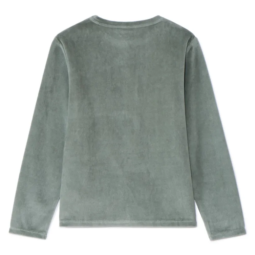 Pyjama set 2-delig in fluweel met fantasieprint jongens
