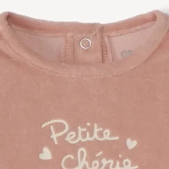 Pyjama set in fluweel met fantasieprint meisjes