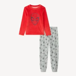 Pyjama set van velours voor jongens Spider-Man Marvel