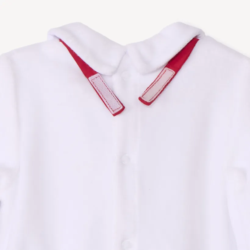 pyjama smoking 2-in-1 effect met jersey strikje voor babyjongens
