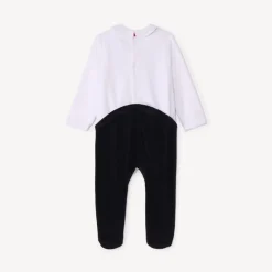 pyjama smoking 2-in-1 effect met jersey strikje voor babyjongens