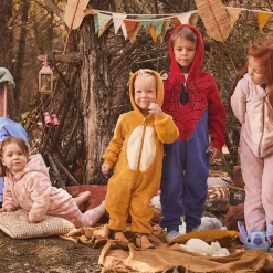 Pyjama topper in sherpa Spider-Man Marvel jongens