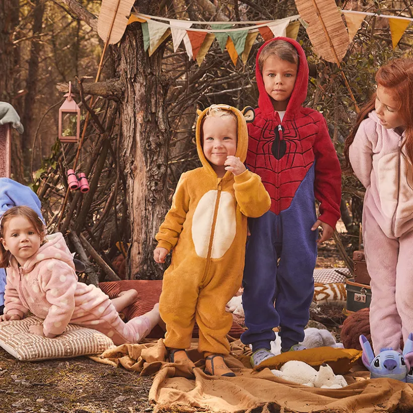 Pyjama topper in sherpa Spider-Man Marvel jongens