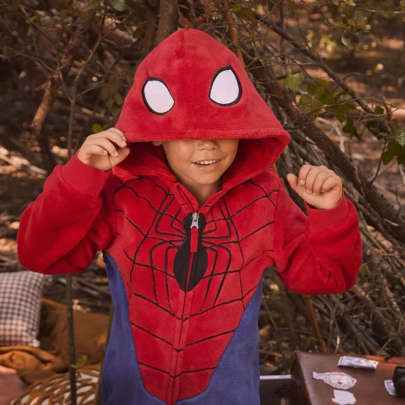 Pyjama topper in sherpa Spider-Man Marvel jongens