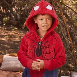 Pyjama topper in sherpa Spider-Man Marvel jongens
