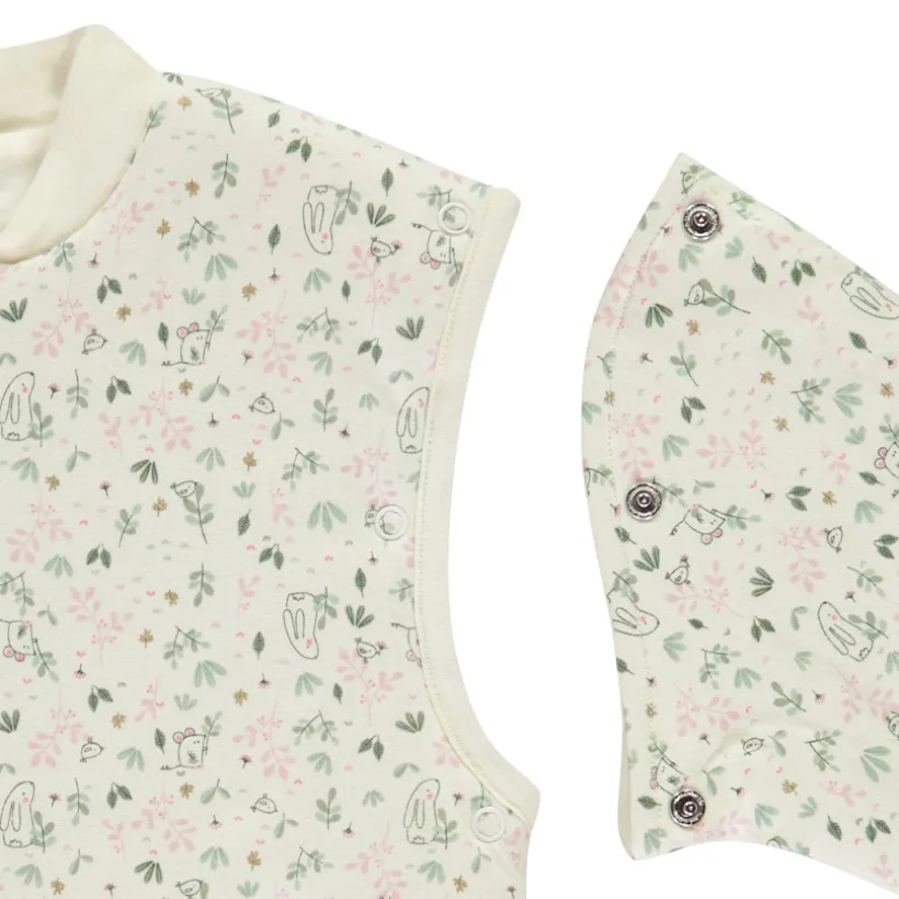 Pyjama topper met afneembare mouwen voor meisjes