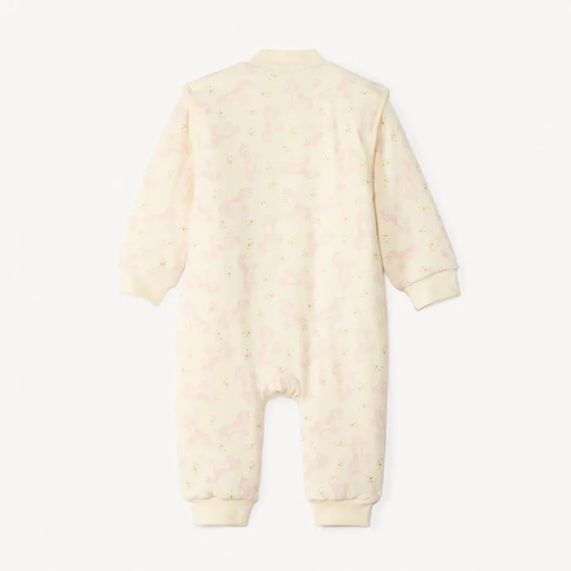 Pyjama topper met fantasieprint en afneembare lange mouwen meisjes