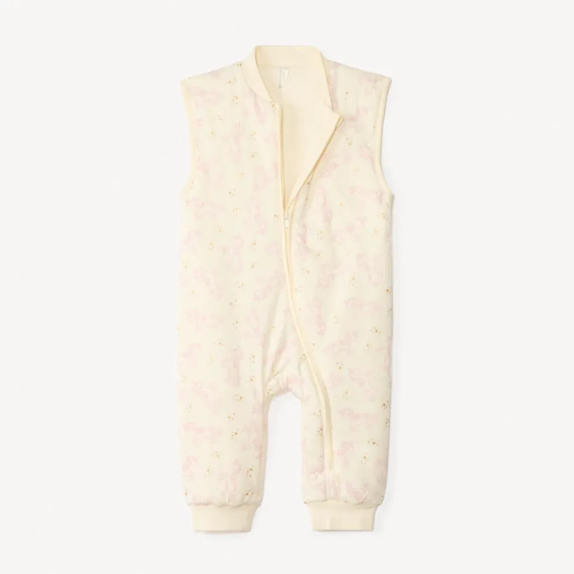 Pyjama topper met fantasieprint en afneembare lange mouwen meisjes