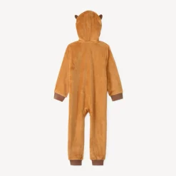 pyjama topper sherpa met geborduurde hertenjongprint jongens