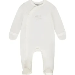Pyjama van katoen met pluimenprint voor baby's