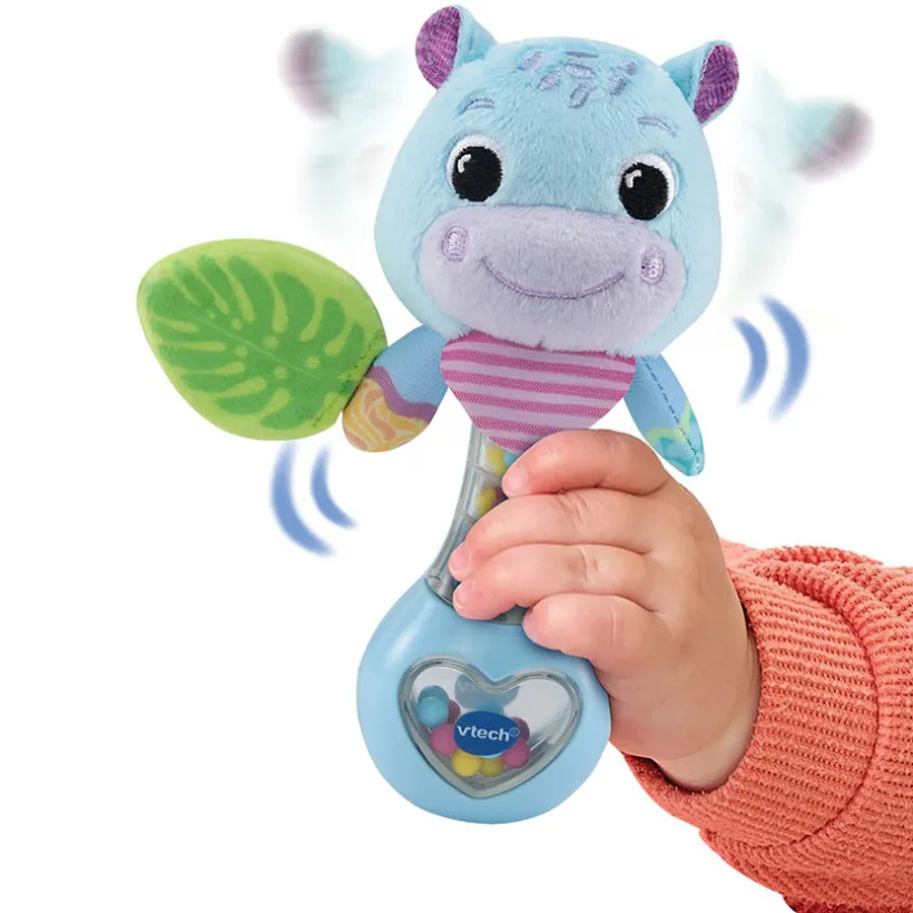 Rammelaar Animal Friends Nijlpaard Blauw