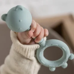 Rammelaar beer silicone - Pastel Groen