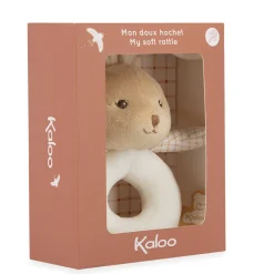 Rammelaar knuffel Konijn Crème