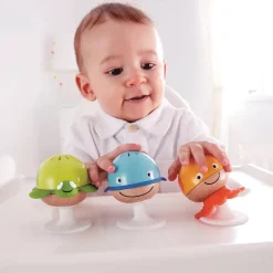 3 Rammelaars Zeedieren met zuignap
