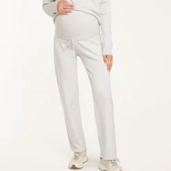 Rechtdoende zwangerschaps joggingbroek met hoge tailleband