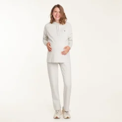 Rechtdoende zwangerschaps joggingbroek met hoge tailleband