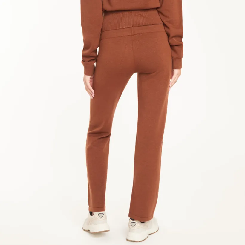 Rechtdoende zwangerschaps joggingbroek met hoge tailleband