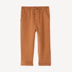 Rechtdoor broek van katoen voor babyjongen