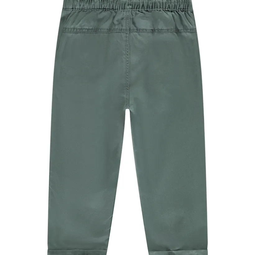 Rechtdoor broek van stof voor baby jongen