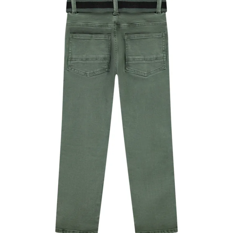 Rechtdoor jeans met afneembare riem voor jongen