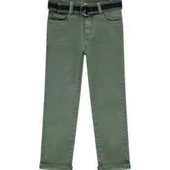 Rechtdoor jeans met afneembare riem voor jongen