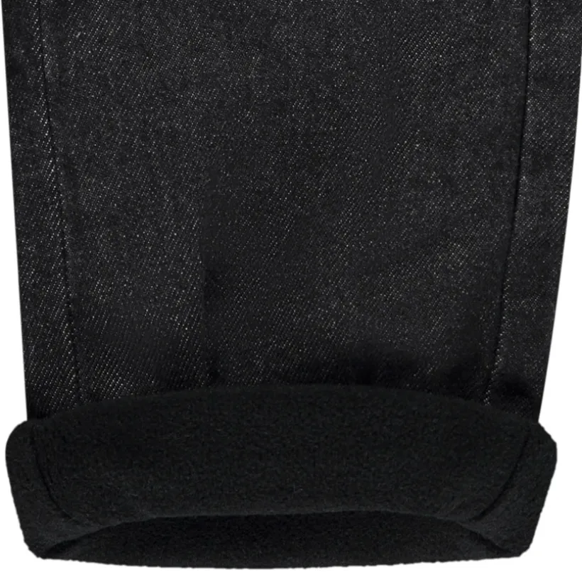 Rechtdoor jeans met microfleece voering jongens